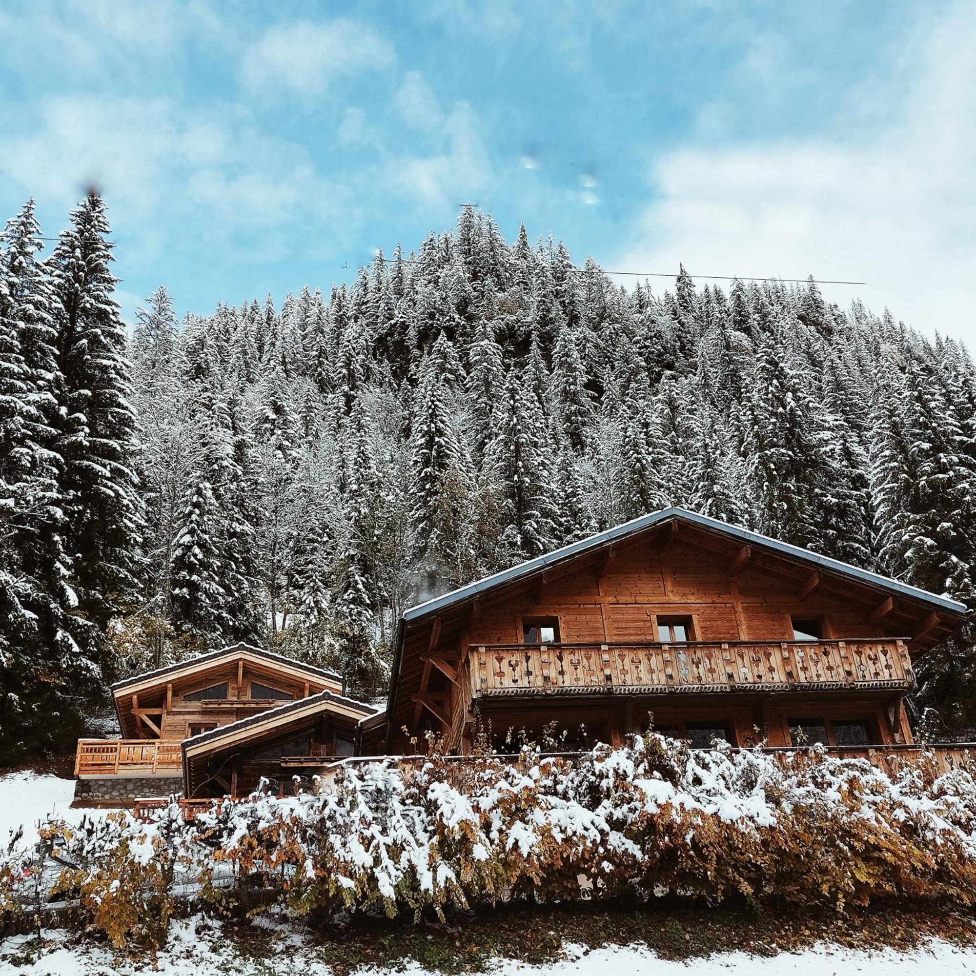 Savoya Lodges Châtel Eksteriør bilde